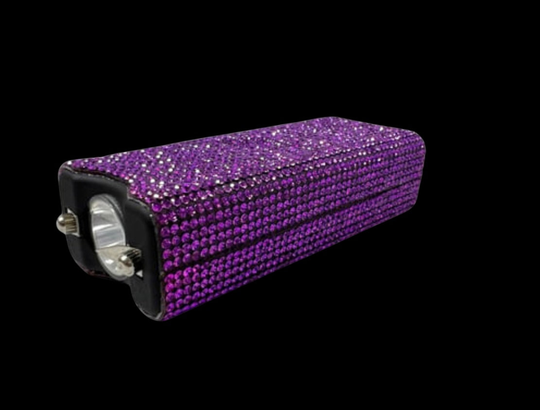 Purple Mimi Rhinestone Stun Gun